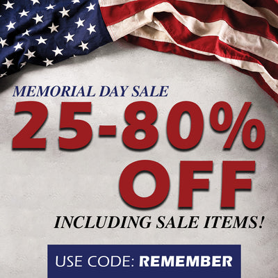 Unprecedented Memorial Day Sale at Creations & Collections: 25-80% Off Across Categories!