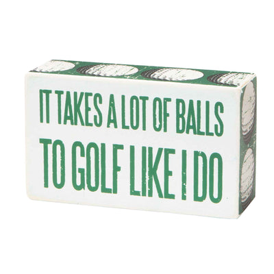 Lots of Balls Golf SIgn - Creations and Collections