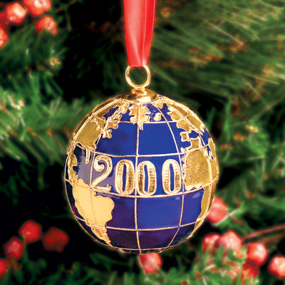 2000 Globe Ornament - Creations and Collections