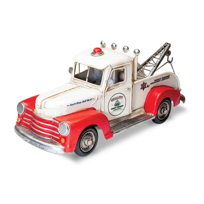 Metal Classic Chevrolet Tow Truck Model Replica - Creations and Collections