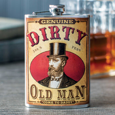 Dirty Old Man Flask - Creations and Collections