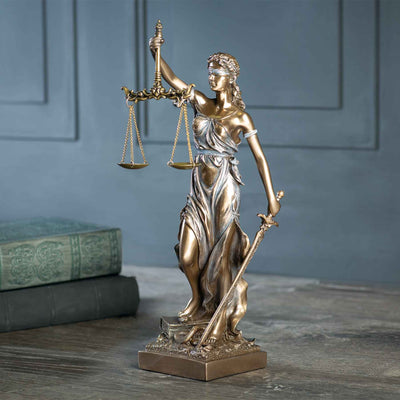 Small La Justicia Statue - Creations and Collections
