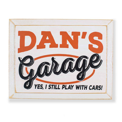 Personalized Garage Plaque - Creations and Collections