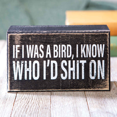 If I was a Bird Wood Sign - Creations and Collections