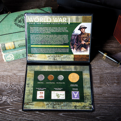 World War I Coin & Stamp Collection - Creations and Collections