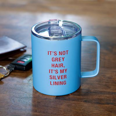 Silver Lining Insulated Mug - Creations and Collections