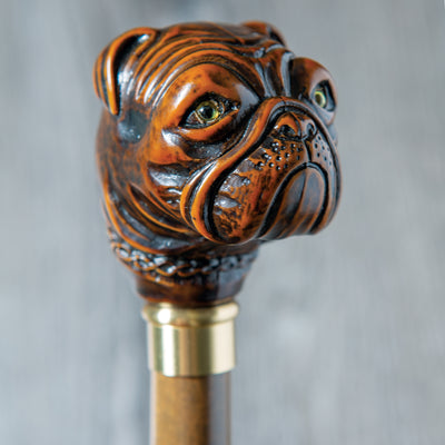 "Spike" Bulldog Cane - Creations and Collections