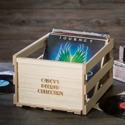Record Storage Crate - Creations and Collections