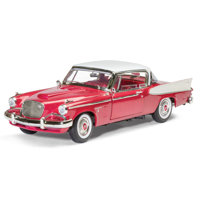 1958 Studebaker Golden Hawk 1:18 Scale Diecast Replica Model - Creations and Collections