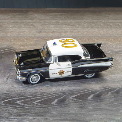 1957 Chevy Bel Air Model Car 1:18 Scale Replica Model - Creations and Collections