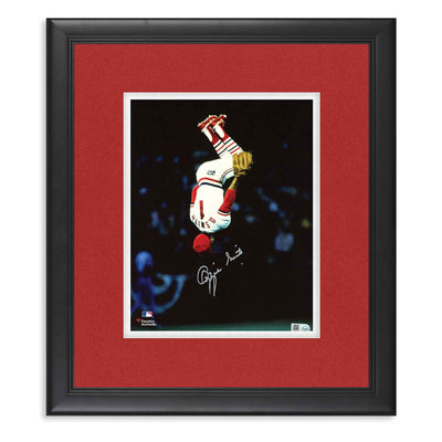 Ozzie Smith Autographed Flip Photo - Creations and Collections