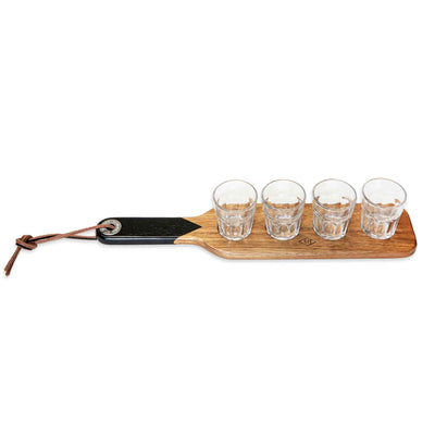 Serving Paddle & Shot Glasses - Creations and Collections