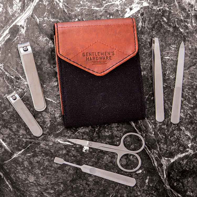 Charcoal Canvas Manicure Set - Creations and Collections