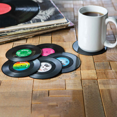 Vintage Vinyl costers - Creations and Collections