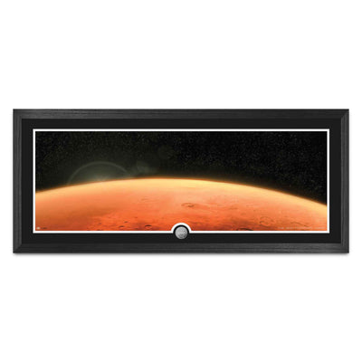 NASA Mars: The Next Frontier Panoramic Silver Coin Photo Mint - Creations and Collections