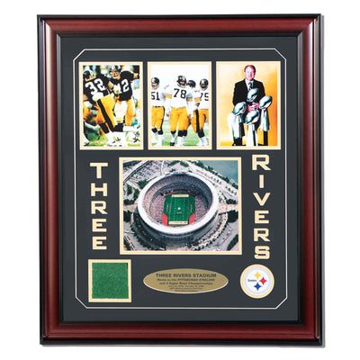 Steelers Three Rivers Stadium Used Turf Collage - Creations and Collections