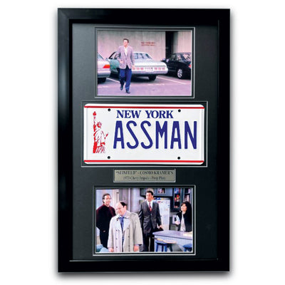Seinfeld Kramer's Chevy Impala TV Show Car License Plate - Creations and Collections