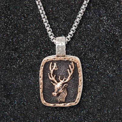 Stag Pendant - Creations and Collections