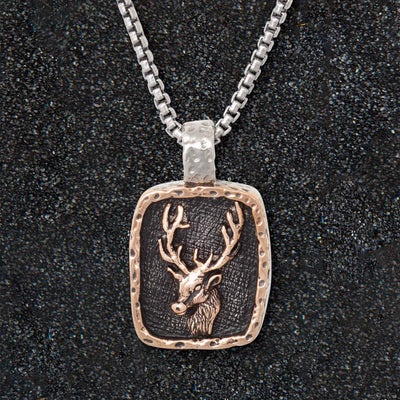 Stag Pendant - Creations and Collections