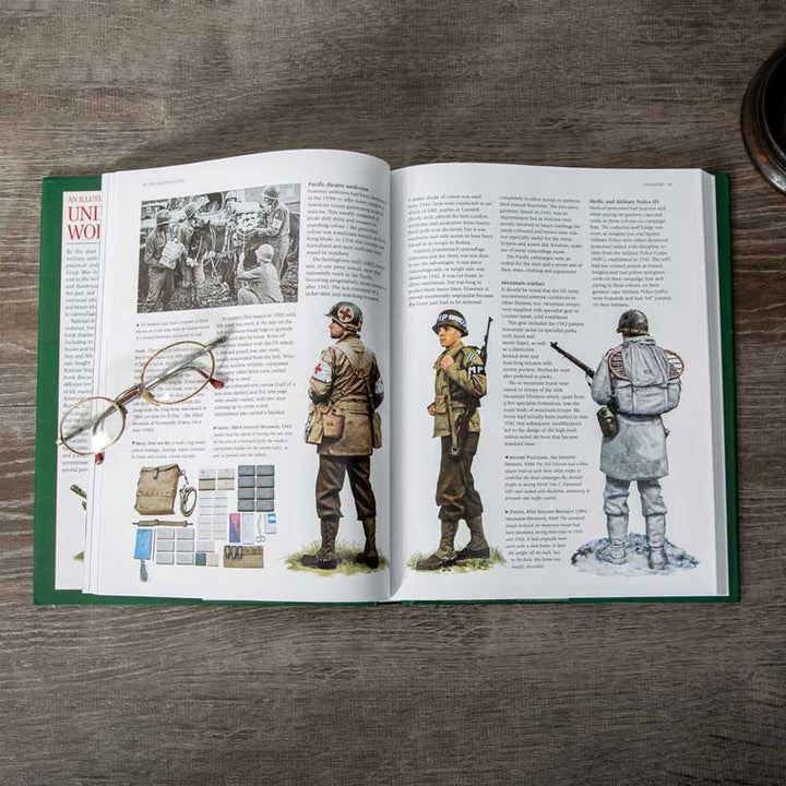 WORLD WAR 2 COMBAT UNIFORMS AND INSIGNIA BRITISH GERMAN