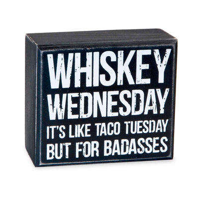 Whiskey Wednesday Sign - Creations and Collections