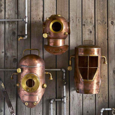 Diver Helmets Wall Decor - Creations and Collections