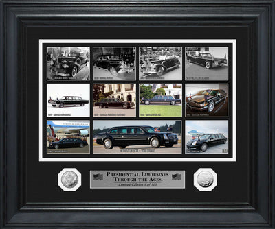 Presidential Limousines Framed Print - Creations and Collections