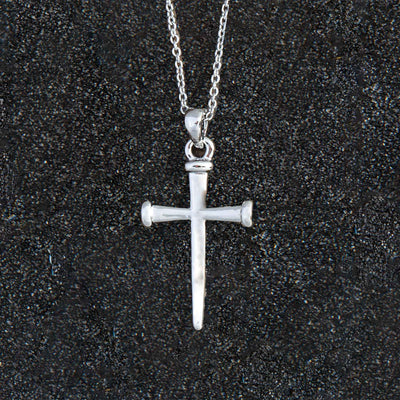 Nail Cross Necklace - Creations and Collections