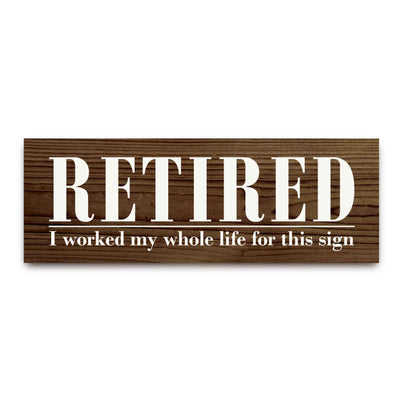 Retired Sign - Creations and Collections