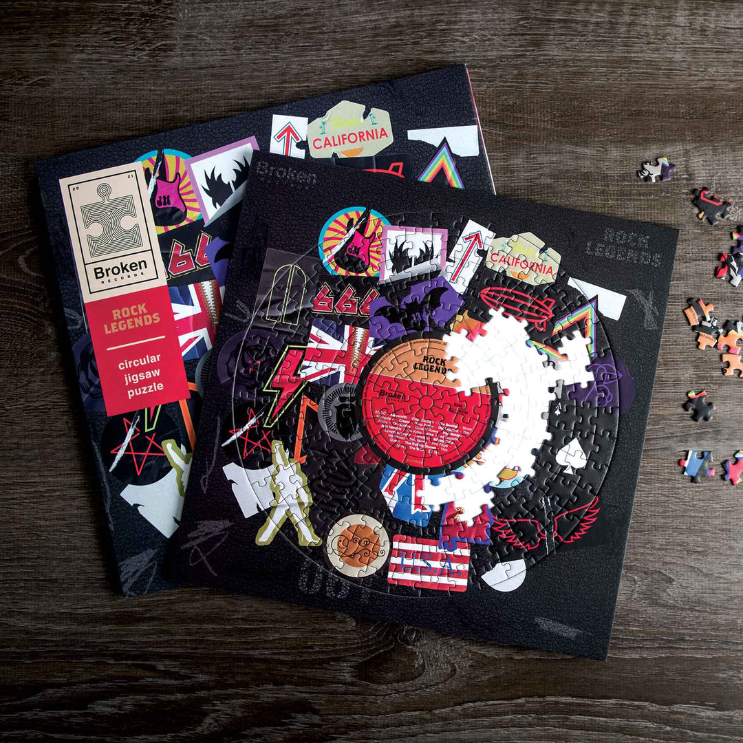 Broken Records Puzzle | Creations and Collections