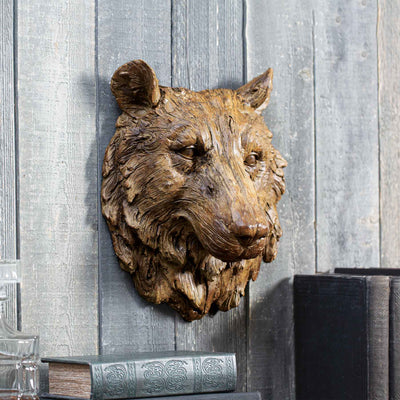 Bear Head Wall Hanging - Creations and Collections