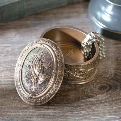 Praying Hands Trinket Box - Creations and Collections