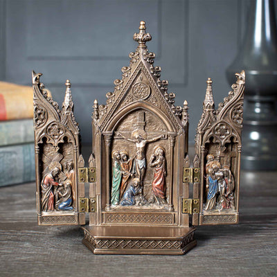 Calvary Triptych Sculpture - Creations and Collections