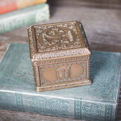 Double Headed Eagle Trinket Box - Creations and Collections