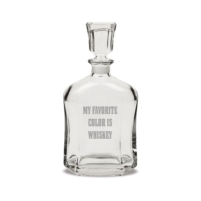 My Favorite Color Decanter - Creations and Collections