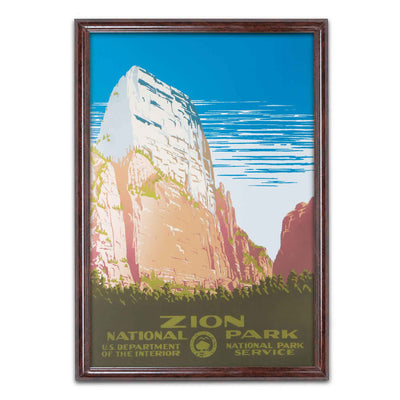 Zion Park Framed Art - Creations and Collections
