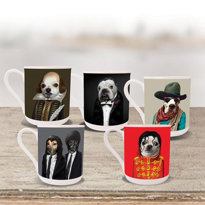 Famous Faces Pet Mugs - Creations and Collections