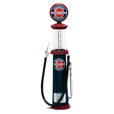 Studebaker Cylinder Style Vintage Gas Pump 1:18 Scale Diecast Replica Model - Creations and Collections