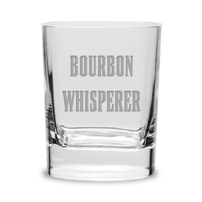Bourbon Whisperer Rocks Glass - Creations and Collections