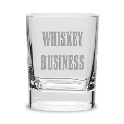 Whiskey Business Rocks Glass - Creations and Collections