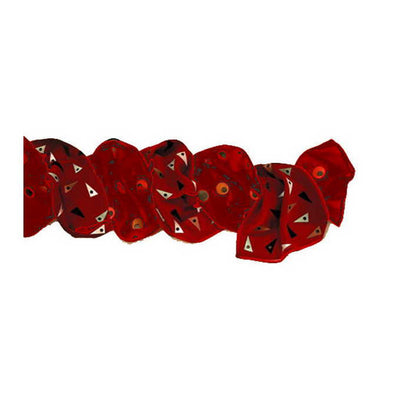 Red Designer Scarf - Creations and Collections