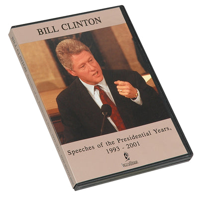 Bill Clinton Speeches of the Presidential Years DVD - Creations and Collections