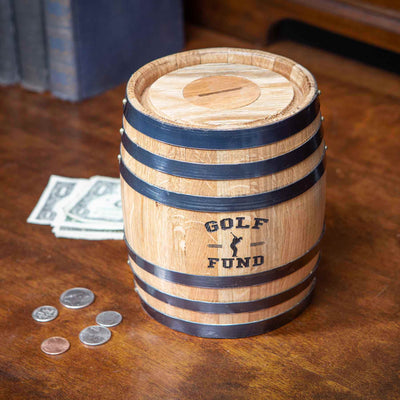 Golf Fund Barrel Bank - Creations and Collections